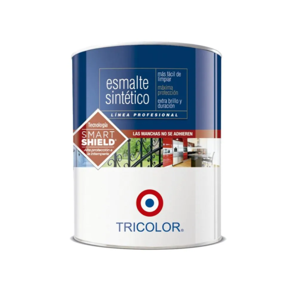 ESMALTE SINTETICO 1/4 GALÓN TRICOLOR