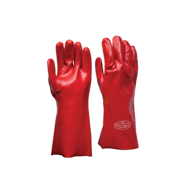 GUANTE ACIDO ROJO