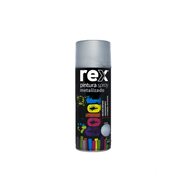 SPRAY PLATA METALICA
